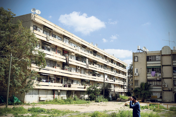 שכונת רמת אשכול בלוד. הרוב הערבי חשש מדחיקתו מהמקום שכונת רמת אשכול בלוד. הרוב הערבי חשש מדחיקתו מהמקום