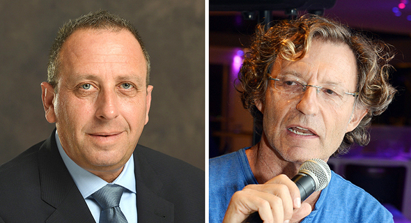 מימין אביגדור וילנץ מייסד הבאנה לאבס ויניב גרטי מנכ"ל אינטל ישראל מימין אביגדור וילנץ מייסד הבאנה לאבס ויניב גרטי מנכ"ל אינטל ישראל