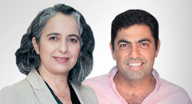 מימין: אילן שבע, מבעלי השליטה בביכורי השדה וענת גואטה, יו"ר רשות ני"ע מימין: אילן שבע, מבעלי השליטה בביכורי השדה וענת גואטה, יו"ר רשות ני"ע