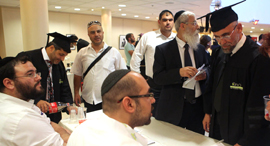 יריד תעסוקה לאקדמאים חרדים, צילום: אוראל כהן
