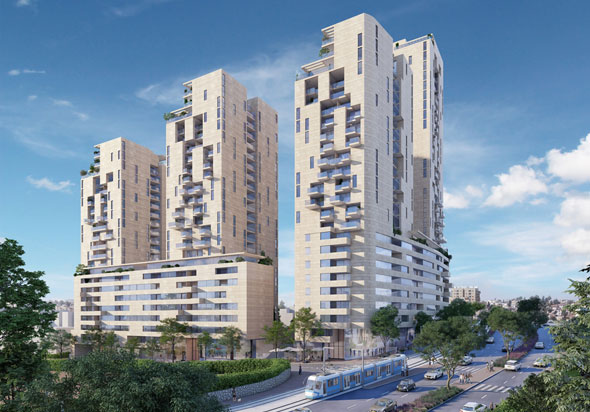 תוכנית הדמיה של המתחם ברחוב פת תוכנית הדמיה של המתחם ברחוב פת