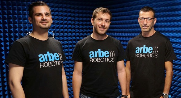 מייסדי Arbe. מימין: קובי מרנקו, נועם ארקינד ,עוז פיקסמן מייסדי Arbe. מימין: קובי מרנקו, נועם ארקינד ,עוז פיקסמן