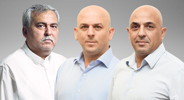 מימין: יוסי אמיר שלומי אמיר הבעלים של פרשמרקט ונחום ביתן הבעלים של יינות ביתן מימין: יוסי אמיר שלומי אמיר הבעלים של פרשמרקט ונחום ביתן הבעלים של יינות ביתן