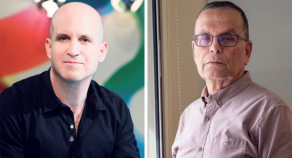 מימין: מנכ”ל הוועדה למדרוג רוני ארן ומנכ”ל התאגיד אלדד קובלנץ מימין: מנכ”ל הוועדה למדרוג רוני ארן ומנכ”ל התאגיד אלדד קובלנץ