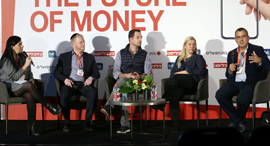 כנס תשלומים 13.1.20 מימין יהודה שפר ארנית שנער טל סלובודקין נטע מרום, צילום: אוראל כהן