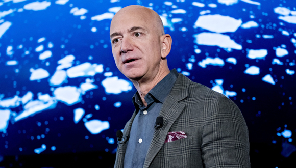 ג'ף בזוס , מייסד אמזון, צילום: בלומברג 