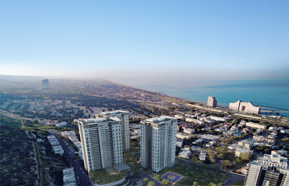 פרויקט אלמוג כרמל מערב. שלושה מגדלים ו-437 יחידות דיור פרויקט אלמוג כרמל מערב. שלושה מגדלים ו-437 יחידות דיור