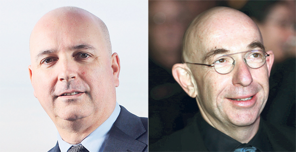 מימין: מנכ"ל פסגות ראובן קפלן ומנכ"ל מיטב דש אילן רביב. ממחזיקי האג"ח הגדולים מימין: מנכ"ל פסגות ראובן קפלן ומנכ"ל מיטב דש אילן רביב. ממחזיקי האג"ח הגדולים