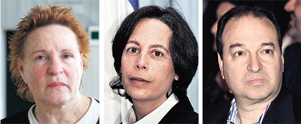 מימין: עו"ד שלמה נס, השופטת בטינה טאובר ועו"ד גלילה הורנשטיין מימין: עו"ד שלמה נס, השופטת בטינה טאובר ועו"ד גלילה הורנשטיין