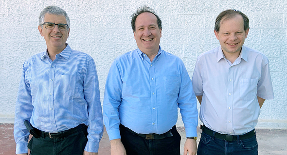 מייסדי Sixdof. משמאל: קלוני ליברמן, מארק גולדפרב ודניאל גרינספן, צילום: Sixdof Space