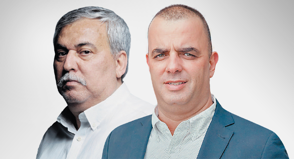 מימין: בעל השליטה וויקטורי אייל רביד ובעלי יינות ביתן נחום ביתן מימין: בעל השליטה וויקטורי אייל רביד ובעלי יינות ביתן נחום ביתן