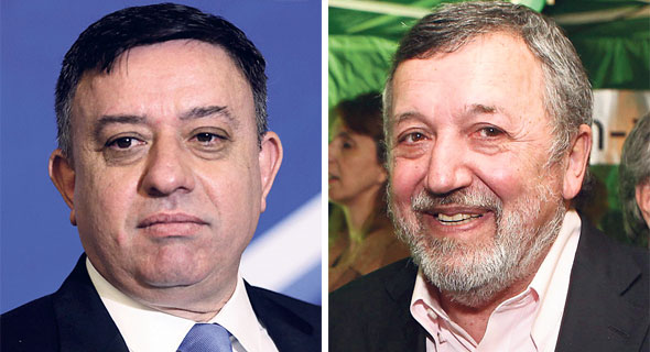 מימין: הלוביסט בוריס קרסני ומנכ"ל סלקום אבי גבאי מימין: הלוביסט בוריס קרסני ומנכ"ל סלקום אבי גבאי