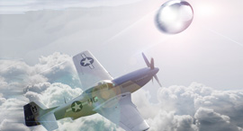 הקברניט עב"מ חללית מוסטנג רדיו בלון, צילום: Wikimedia