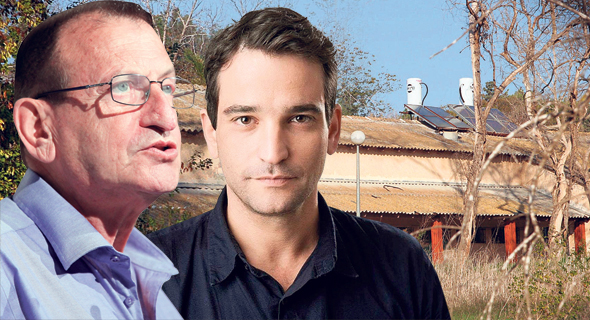מימין: אמיר כוכבי ורון חולדאי, מתחם בית הנערה בהוד השרון מימין: אמיר כוכבי ורון חולדאי, מתחם בית הנערה בהוד השרון