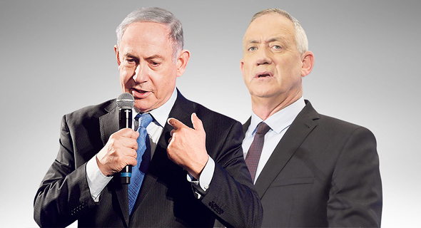 בני גנץ ובנימין נתניהו. הרכב שיקל על נתניהו לדלג על התנגדות גנץ בני גנץ ובנימין נתניהו. הרכב שיקל על נתניהו לדלג על התנגדות גנץ