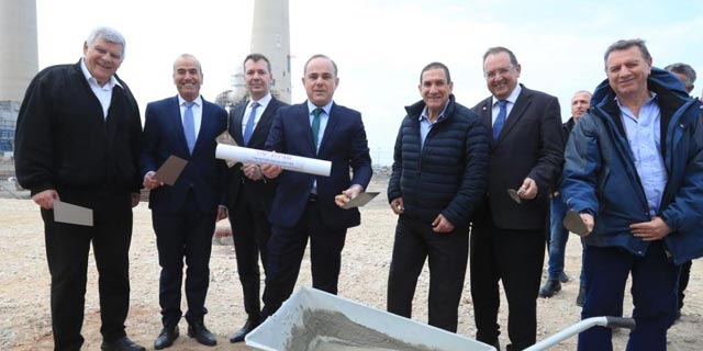תום עידן הפחם: הונחה אבן הפינה לתחנות הכוח החדשות בחדרה