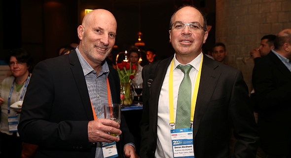 מימין דורון אברהמי ואייל לוין, צילום: אוראל כהן