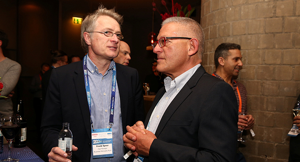 רון בארי ופרנק שפיר, צילום: אוראל כהן