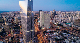 מגדל עזריאלי שרונה, צילום: לביא צילומי אוויר