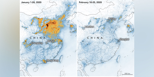 הצד השני של הקורונה: זיהום האוויר בסין פחת באופן דרמטי