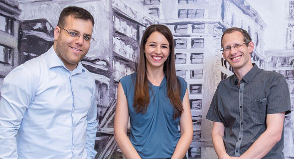 Hailo co-founders Orr Danon (left), Hadar Zeitlin and Avi Baum. Photo: Eran Tayree Hailo co-founders Orr Danon (left), Hadar Zeitlin and Avi Baum. Photo: Eran Tayree
