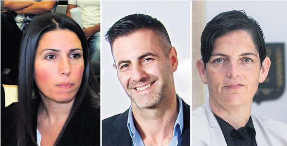מימין: הכנ"רית סיגל יעקבי ונאמני דקור עוה"ד מור נרדיה וליזה חדש. ביקשו שכר טרחה של 6.4 מיליון שקל מימין: הכנ"רית סיגל יעקבי ונאמני דקור עוה"ד מור נרדיה וליזה חדש. ביקשו שכר טרחה של 6.4 מיליון שקל