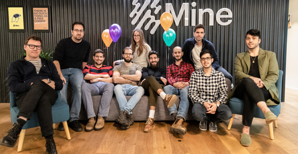 Mine's team. Photo: Mine Mine's team. Photo: Mine