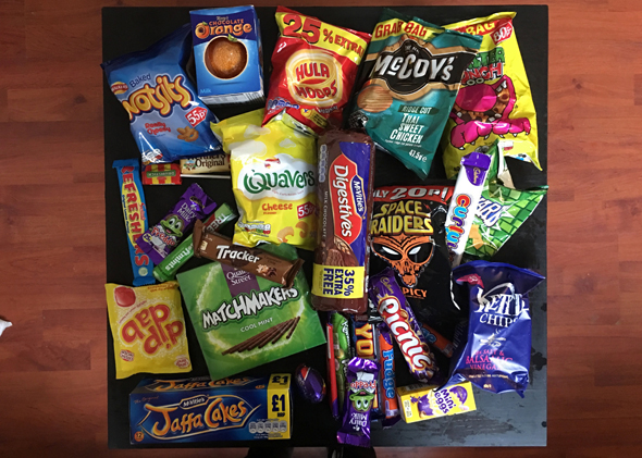 A package sent through CandyBandy from the U.K. Photo: CandyBandy A package sent through CandyBandy from the U.K. Photo: CandyBandy