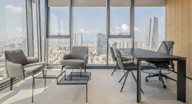 משרד במתחם ויביז זירת הנדלן , צילום: יואב פלד משרד במתחם ויביז זירת הנדלן , צילום: יואב פלד