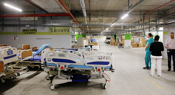 The new Emergency Ward at Sheba Medical Center. Photo: Shaul Golan The new Emergency Ward at Sheba Medical Center. Photo: Shaul Golan