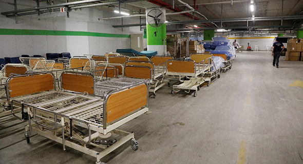 New health units for coronavirus patients at Sheba Medical Center in Israel. Photo: Shaul Golan
