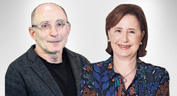 יו"ר ות"ת יפה זילברשץ ונשיא אוניברסיטת חיפה רון רובין יו"ר ות"ת יפה זילברשץ ונשיא אוניברסיטת חיפה רון רובין
