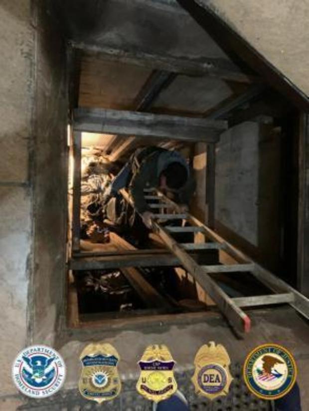 המנהרה שבה נתפסו הסמים המנהרה שבה נתפסו הסמים