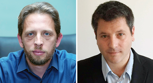 מימין: נדב שיינברגר ורועי פולקמן מימין: נדב שיינברגר ורועי פולקמן