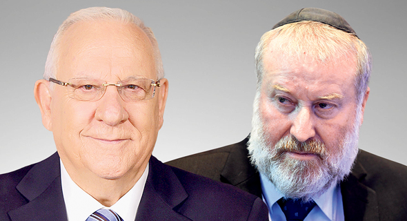 היועמ"ש אביחי מנדלבליט ונשיא המדינה ראובן רובי ריבלין היועמ"ש אביחי מנדלבליט ונשיא המדינה ראובן רובי ריבלין