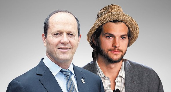 אשטון קוצ'ר וניר ברקת, מהמשקיעים הבולטים במוביט אשטון קוצ'ר וניר ברקת, מהמשקיעים הבולטים במוביט