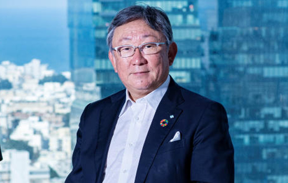 Toshikazu Nambu, Executive Vice President of Sumitomo Corp. Photo: Yuval Chen Toshikazu Nambu, Executive Vice President of Sumitomo Corp. Photo: Yuval Chen
