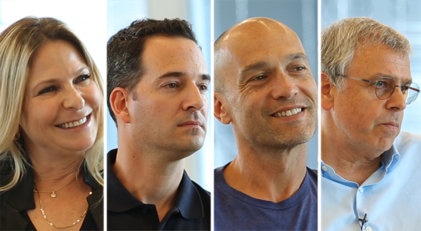 Sivan Shamri Dahan (left), Tal Slobodkin, Gigi Levi-Weiss, Aaron Mankovski. Photo: Orel Cohen & Tal Azoulay Sivan Shamri Dahan (left), Tal Slobodkin, Gigi Levi-Weiss, Aaron Mankovski. Photo: Orel Cohen & Tal Azoulay