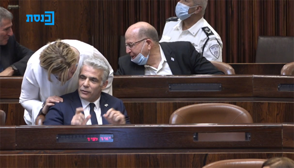 יאיר לפיד במליאה יאיר לפיד במליאה