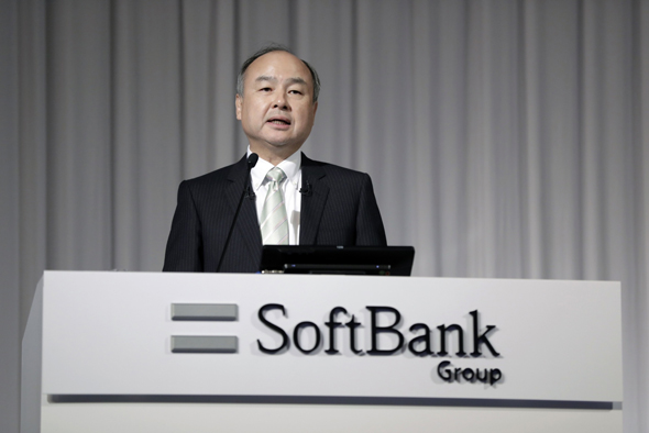 Softbank CEO Masayoshi Son. Photo: Bloomberg Softbank CEO Masayoshi Son. Photo: Bloomberg