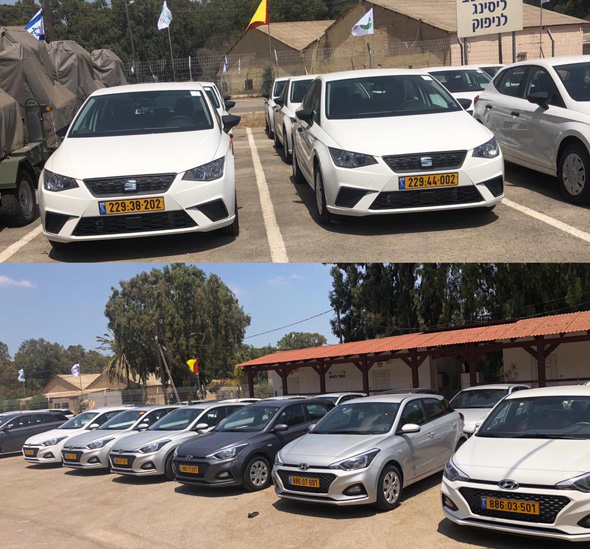 רכבי הקצינים החדשים, יונדאי i20 וסיאט איביזה רכבי הקצינים החדשים, יונדאי i20 וסיאט איביזה