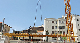 בנייה בתל אביב, צילום: אוראל כהן