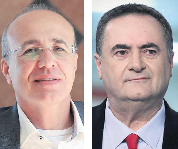 שר האוצר ישראל כץ (מימין) ויו"ר רשות שוק ההון משה ברקת. תחרות בשוק הביטוח שר האוצר ישראל כץ (מימין) ויו"ר רשות שוק ההון משה ברקת. תחרות בשוק הביטוח