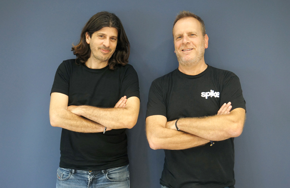 Spike co-founder Dvir Ben-Aroya and Erez Pilosof. Photo: Spike Spike co-founder Dvir Ben-Aroya and Erez Pilosof. Photo: Spike