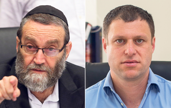 יו"ר רשות החשמל אסף אילת וח"כ משה גפני. הפוליטיקאים יכופפו את הרגולטור? יו"ר רשות החשמל אסף אילת וח"כ משה גפני. הפוליטיקאים יכופפו את הרגולטור?