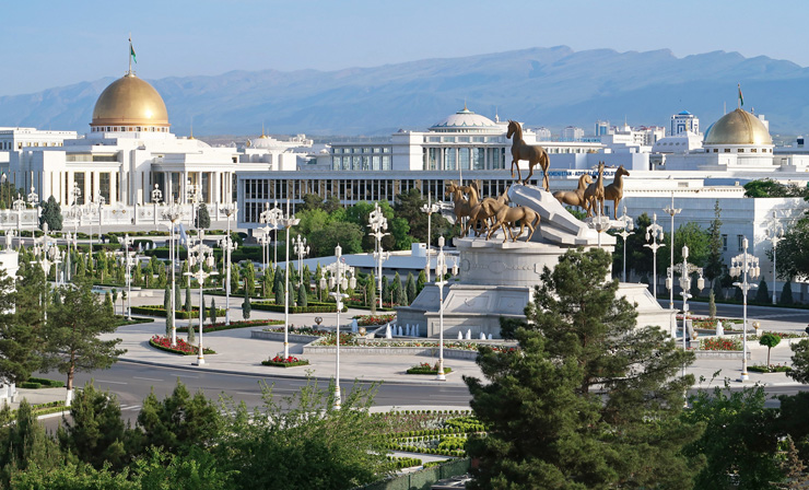 אשגבאט בירת טורקמניסטן