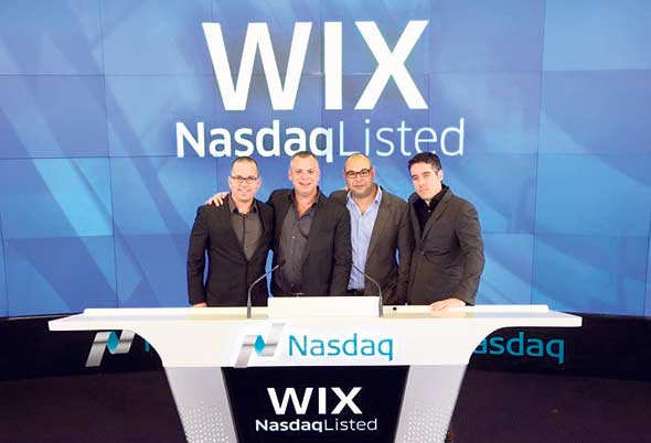 Wix co-founders. Photo: Courtesy Wix co-founders. Photo: Courtesy