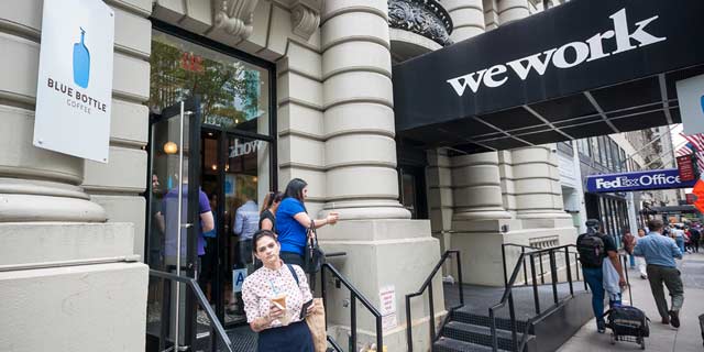 WeWork offices in New York City. Photo: Shutterstock