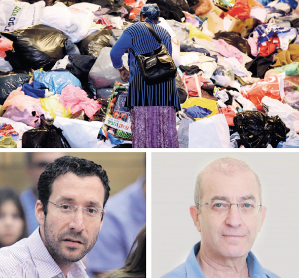 למעלה: סיוע לנזקקים. פחות זכאים לקצבה למטה מימין: מאיר שפיגלר ואיציק שמולי למעלה: סיוע לנזקקים. פחות זכאים לקצבה למטה מימין: מאיר שפיגלר ואיציק שמולי