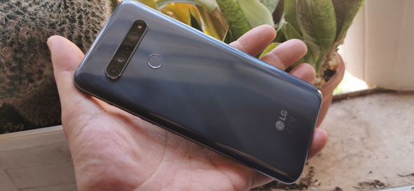 LG K61 גב מכשיר LG K61 גב מכשיר